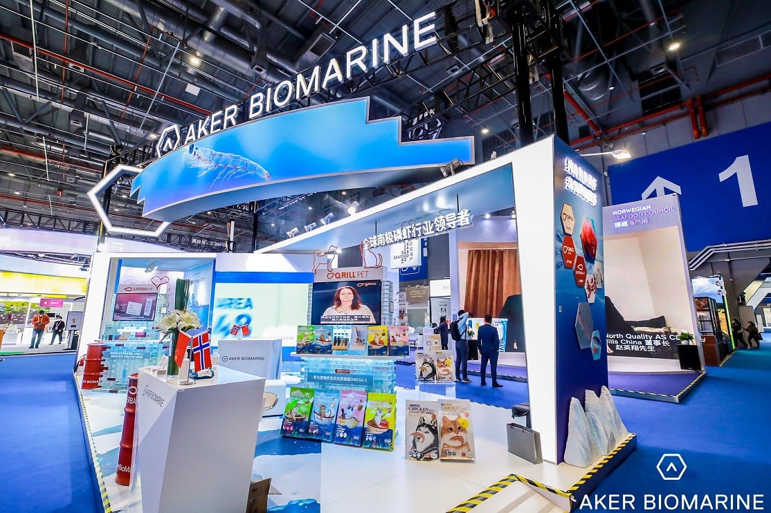 Aker BioMarine collaboration with Chinese pet food brands