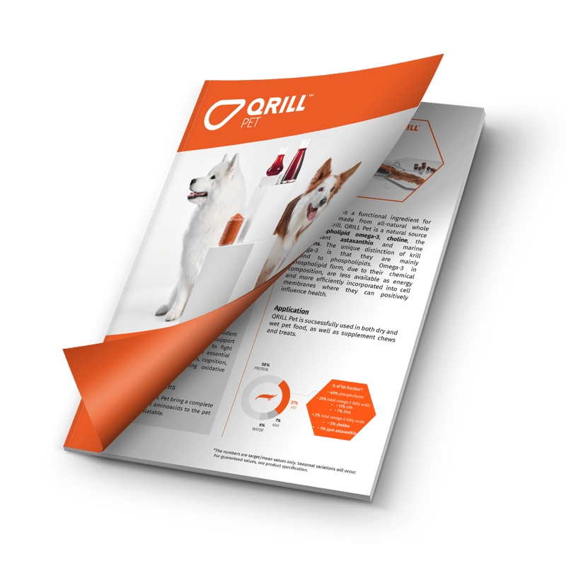 Brochure - QRILL Pet Products - Mock-up