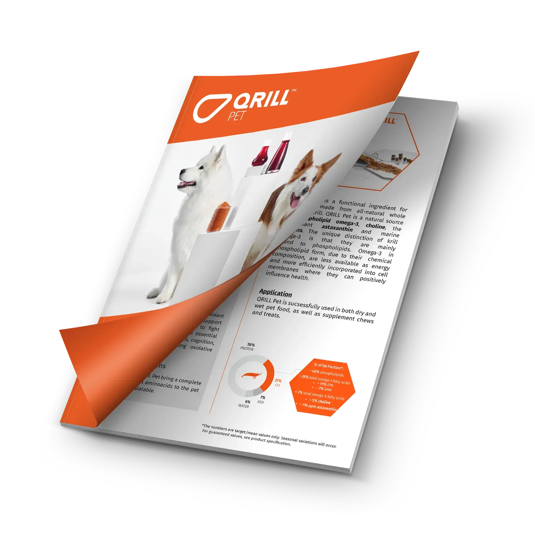 Brochure - QRILL Pet Products - Mock-up