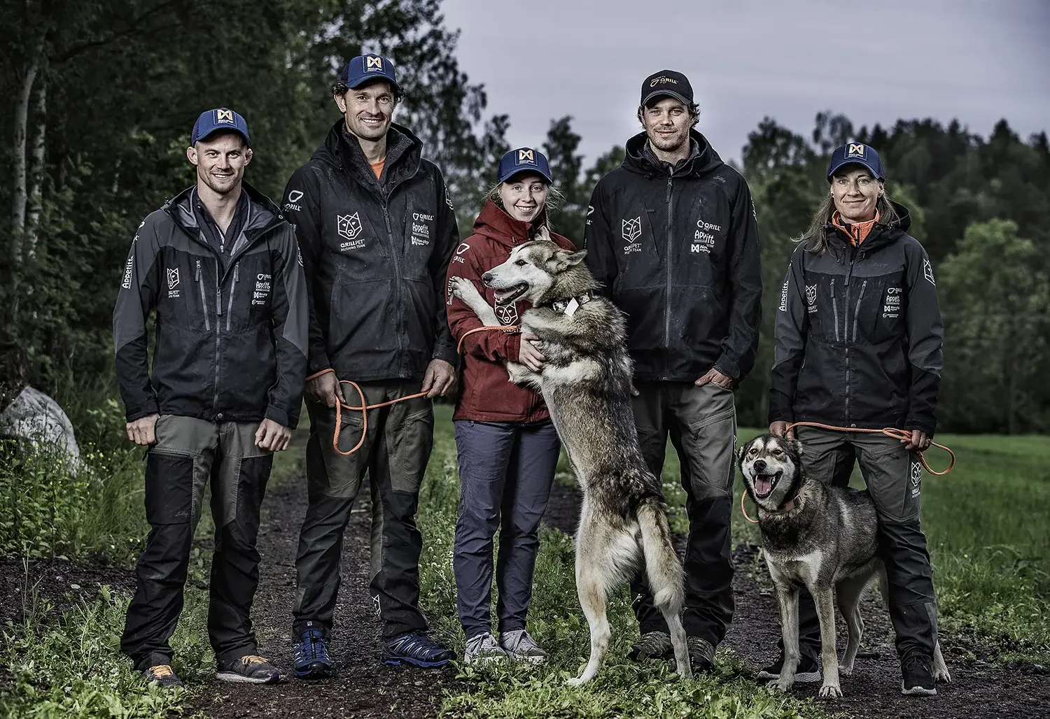 QRILL Pet Mushing Team Photo All